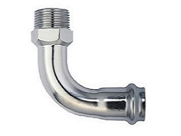 川力美亚 90度外丝弯头