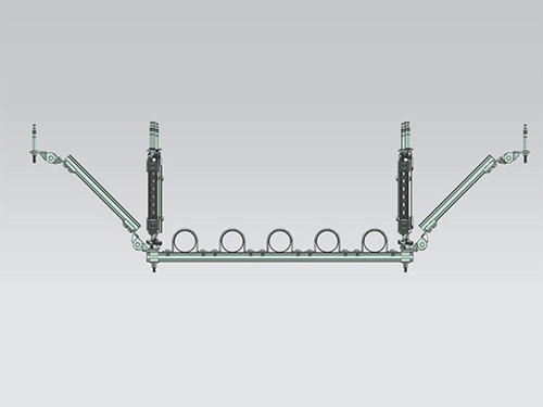 多管双向抗震支架